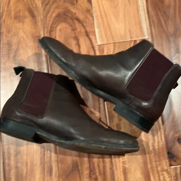 Dark Brown Paul Smith Chelsea Boots - Picture 2 of 4